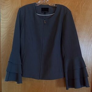 Banana Republic Black Flared Sleeve Blazer